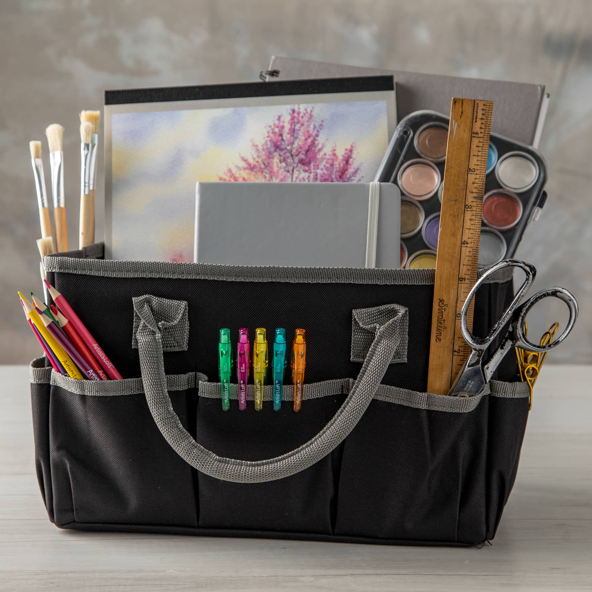 Black Tote Bag by Artist’s Loft™